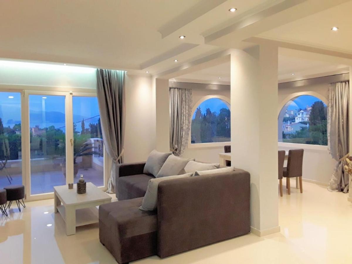 Sunshine Home 3 With Sea View Alepou Екстериор снимка