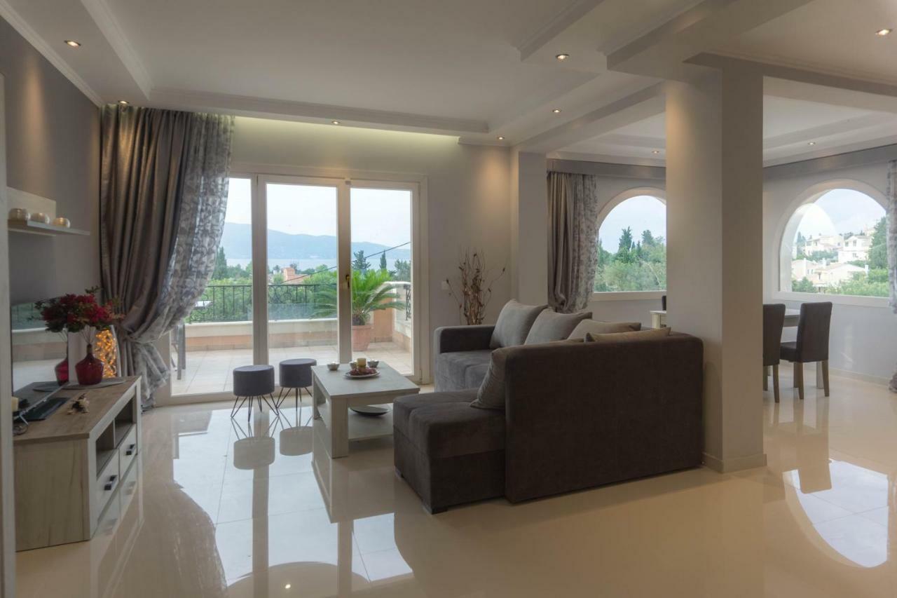 Sunshine Home 3 With Sea View Alepou Екстериор снимка